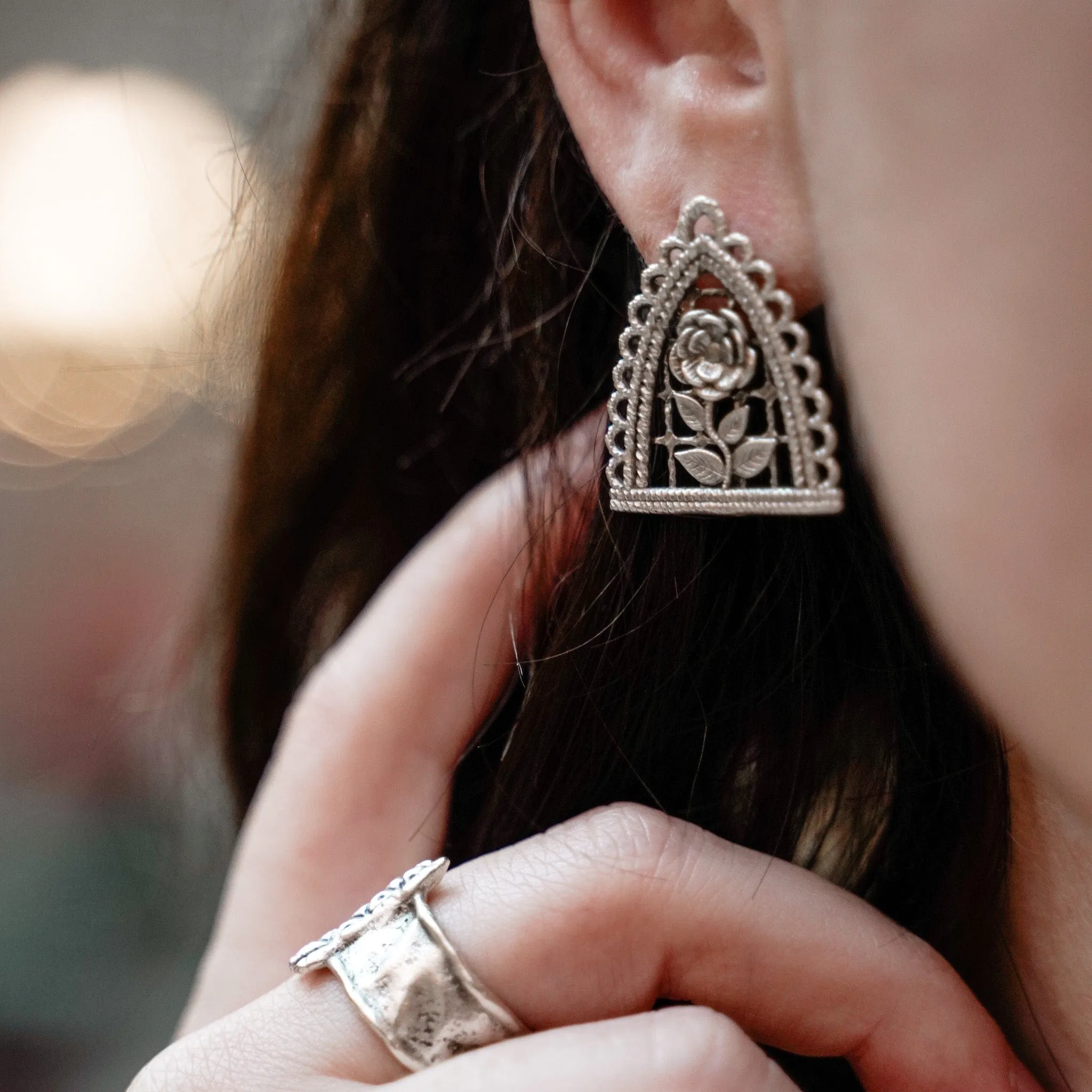 Rosa Mystica Earrings