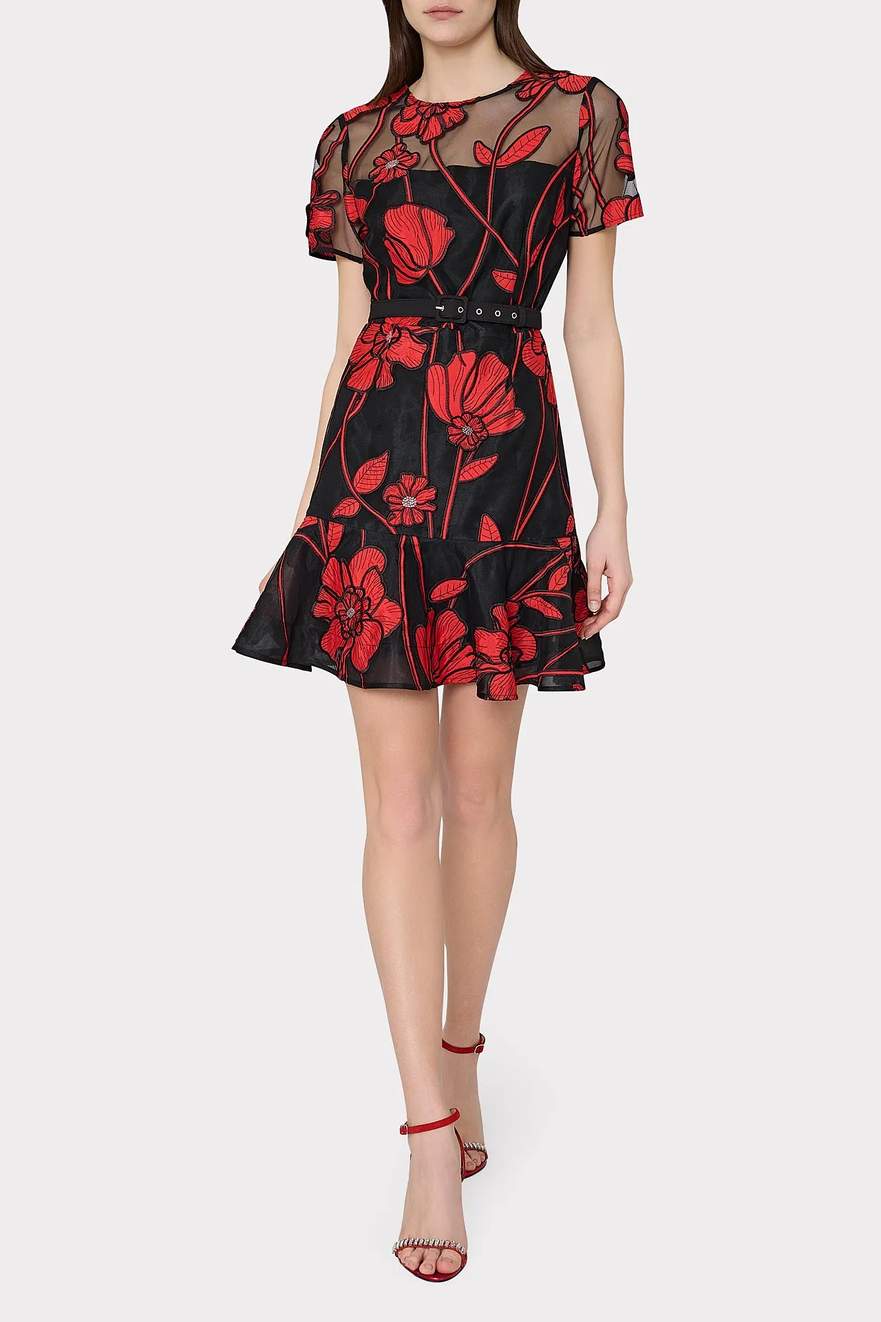 Rosie Grand Fleur Embroidered Dress