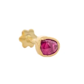 Ruby Flat Back Stud