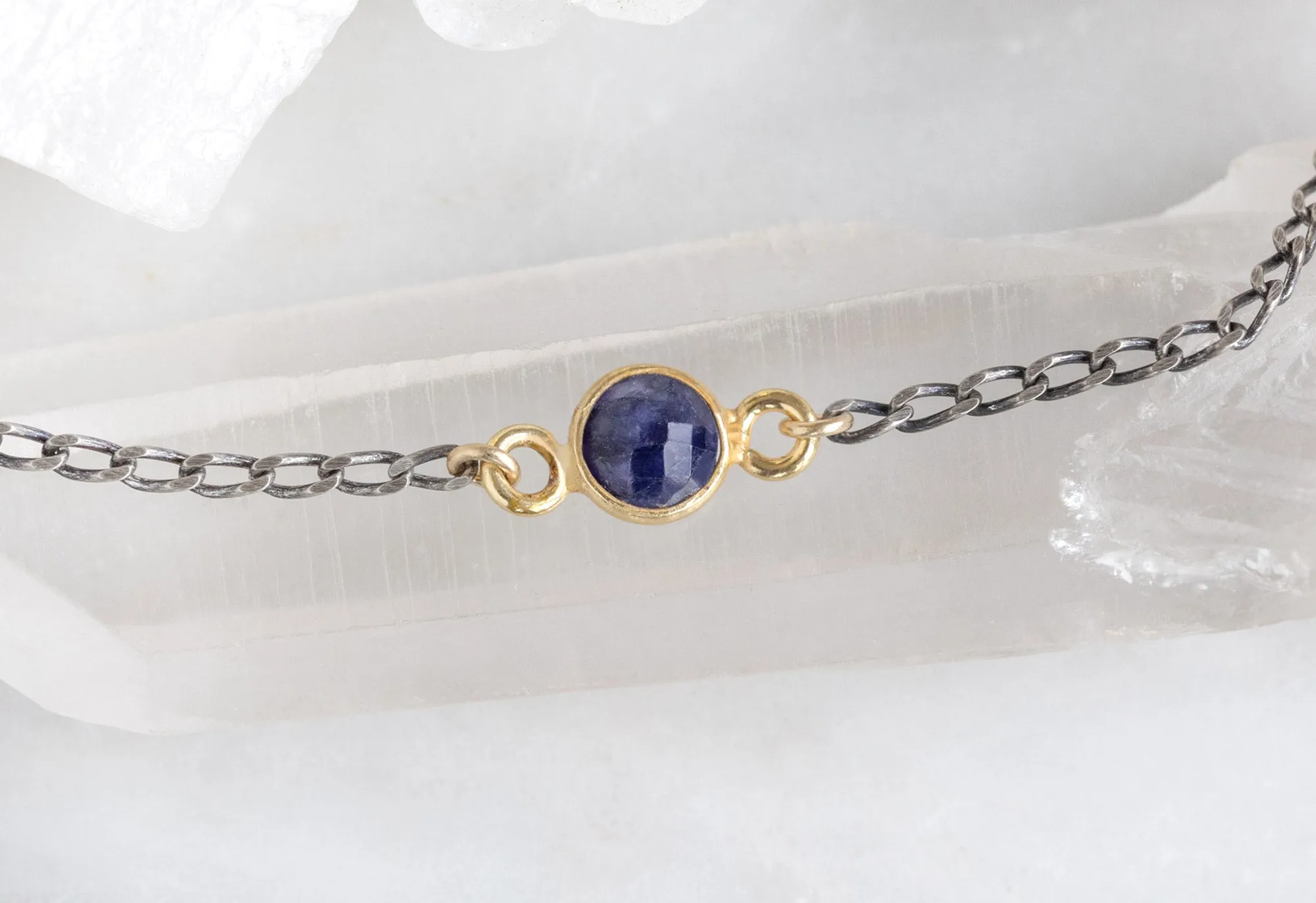 Simple Gemstone Bracelet