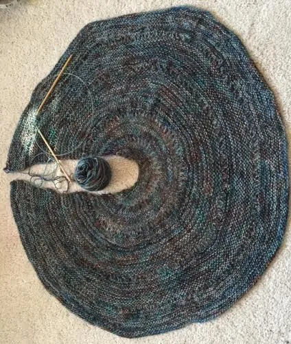 Simple Shawlette Pattern
