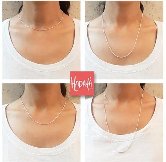 Simple Silver Chain