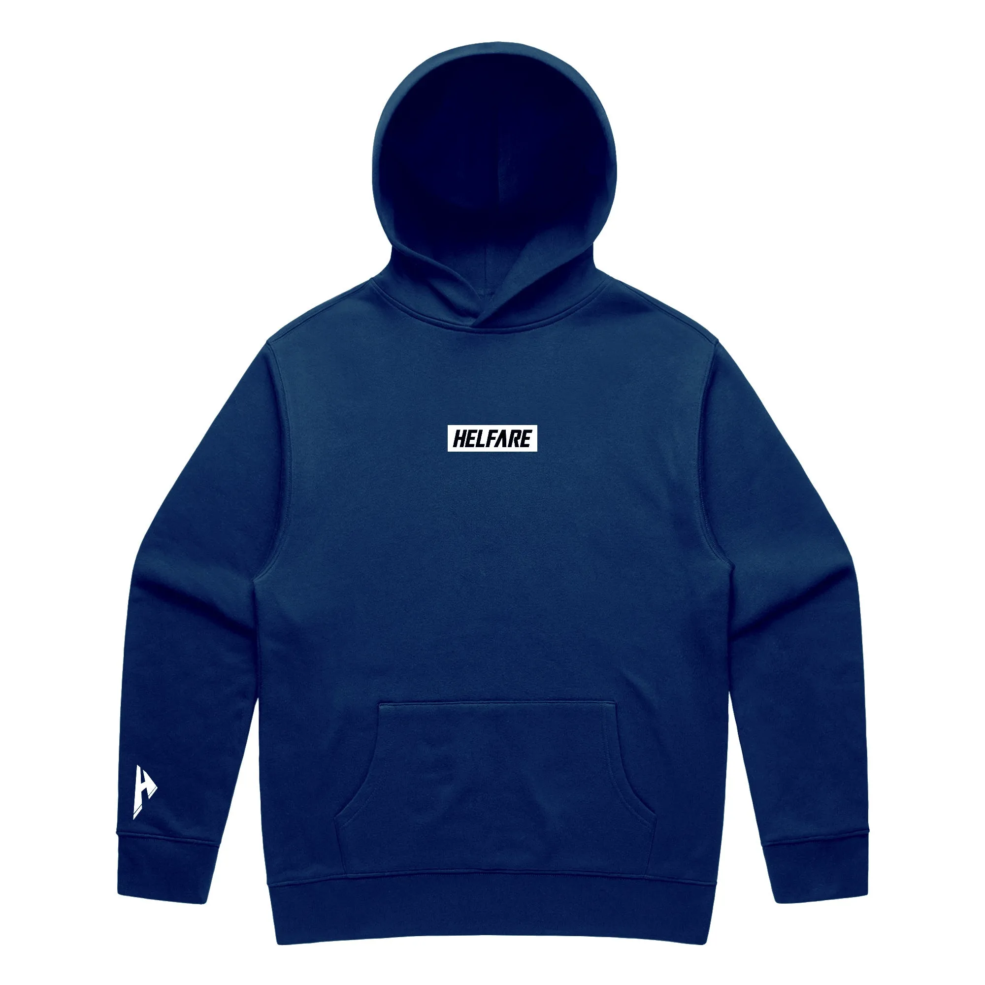 Stamp Hood | Navy