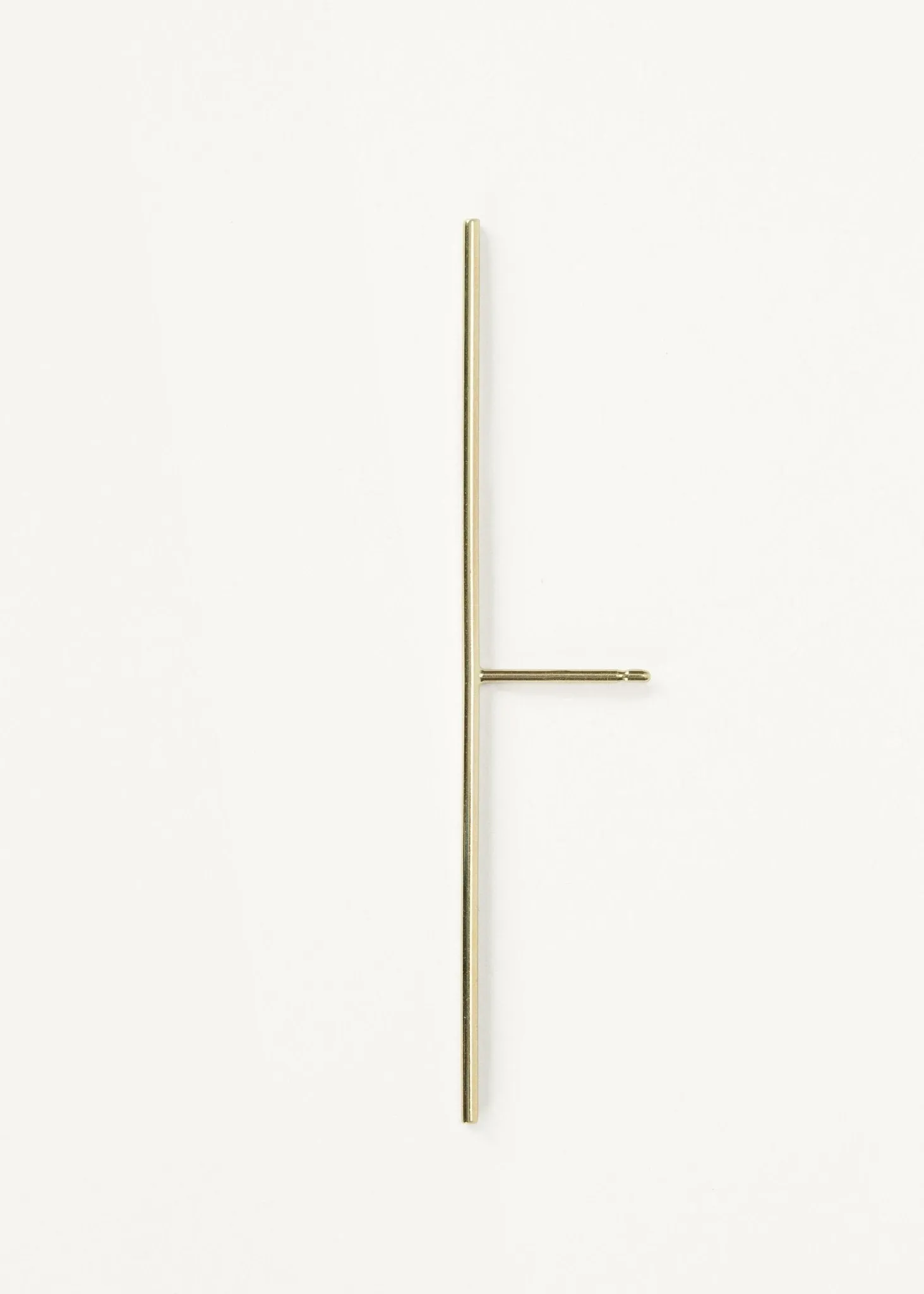 Strand Stud in 14k Gold