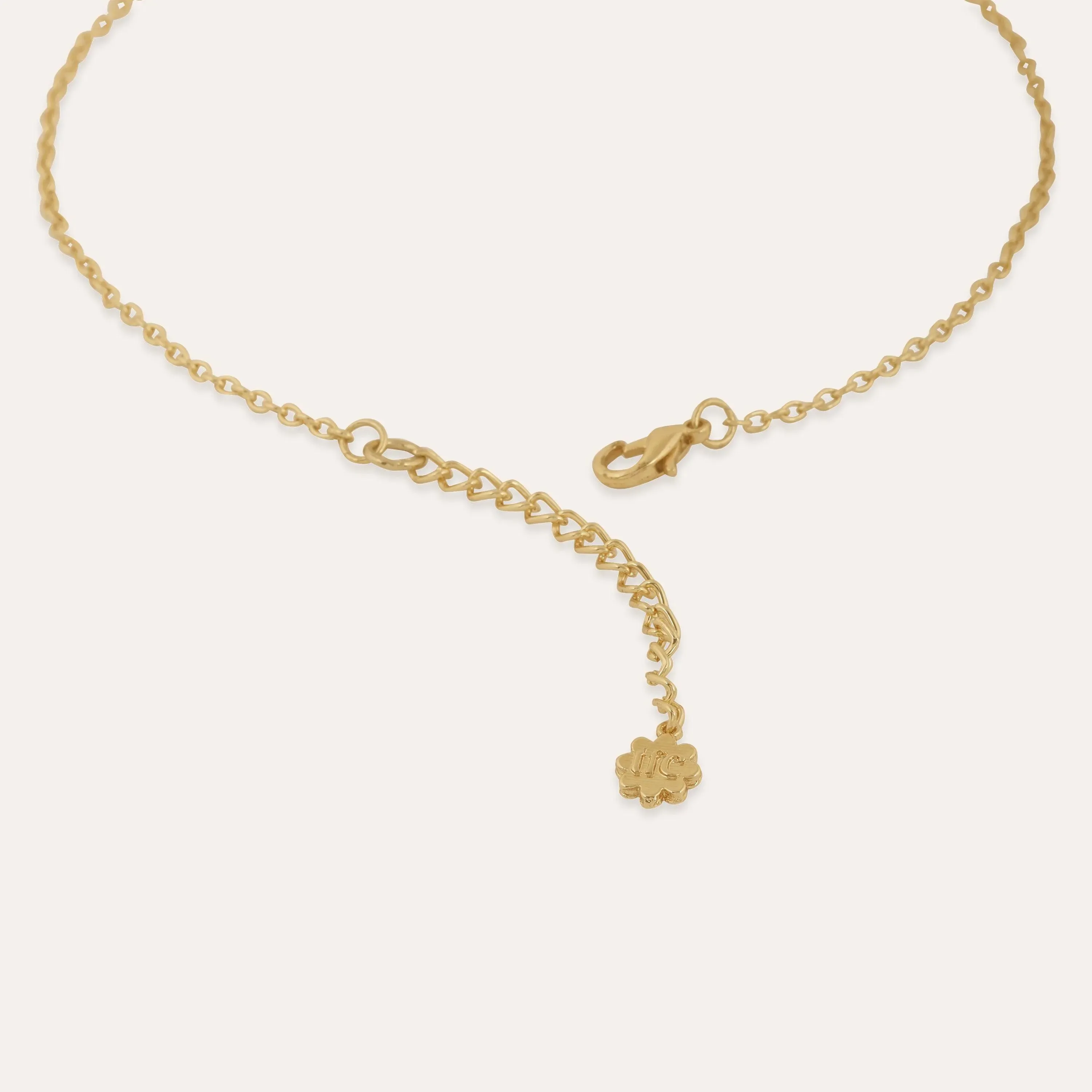 TFC Snake Gold Plated Pendant Necklace