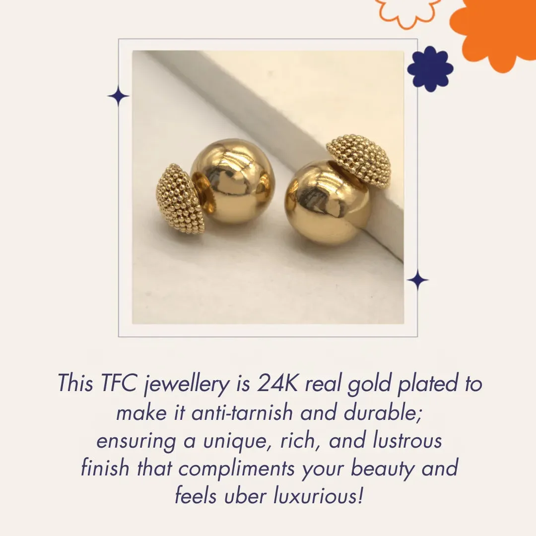 TFC Snake Gold Plated Pendant Necklace