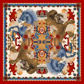 The Monarchy Scarf - Cream | 90x90cm [Preorder]