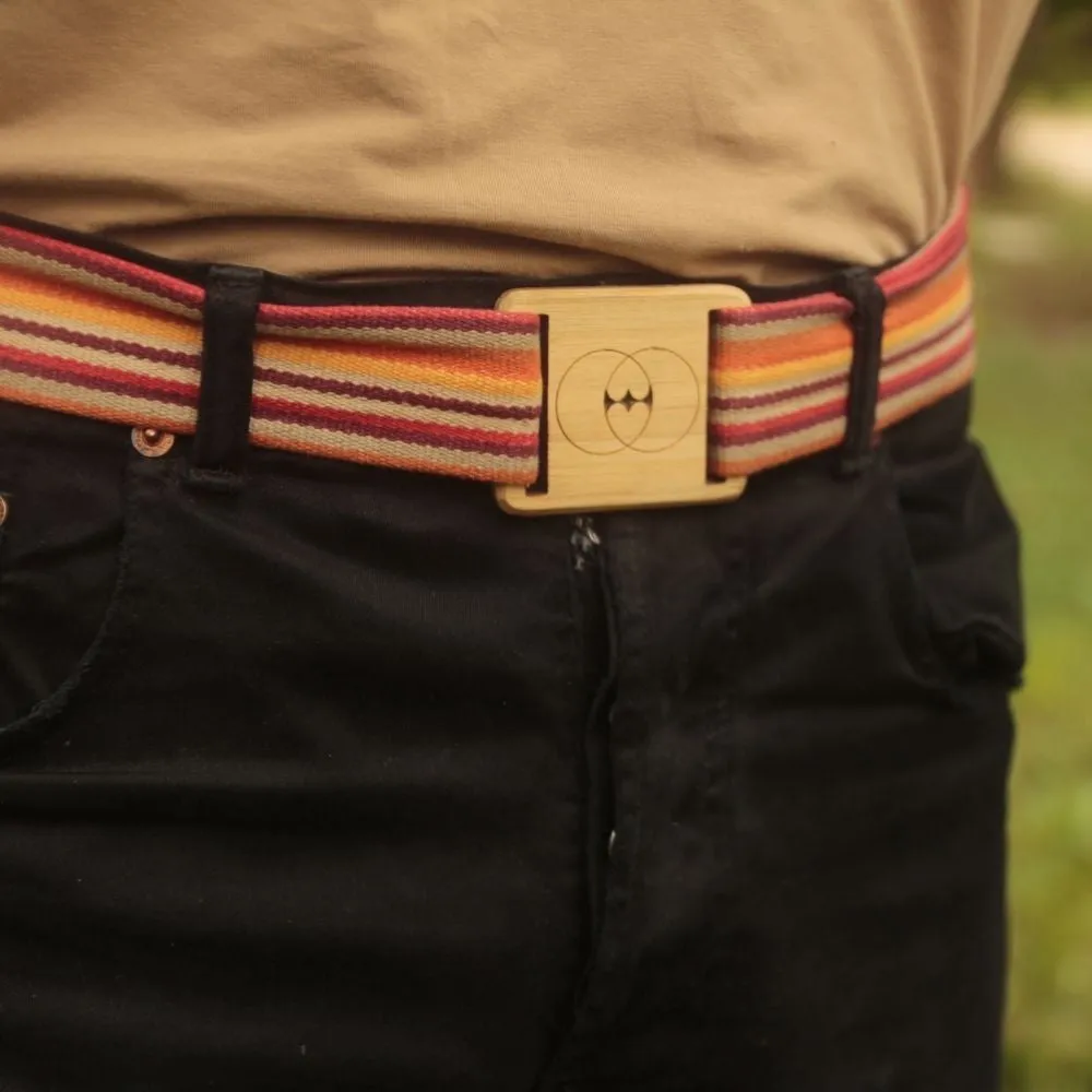 Vegan belt shalom GAU015